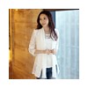 2014春夏装韩版新款女装上衣蕾丝镂空长袖雪纺衫 蕾丝衫上衣外套